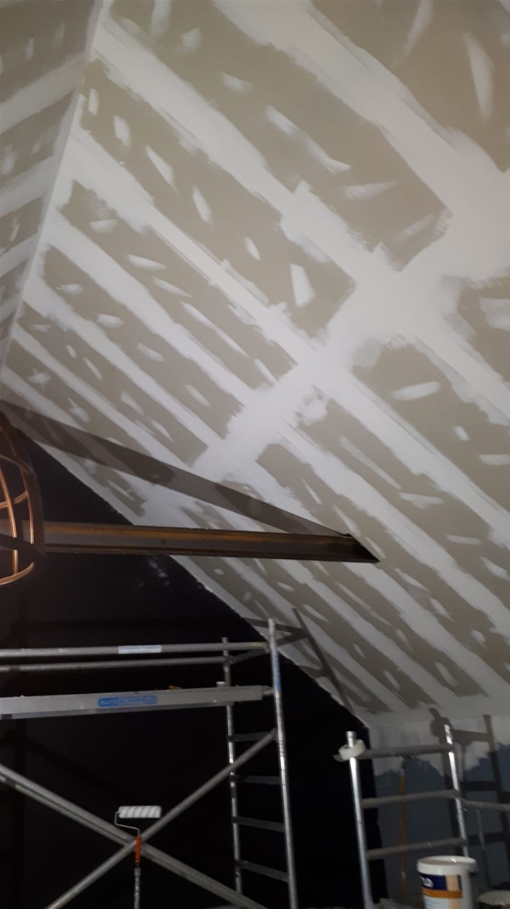 Uitvlakken en sausen in Schildwolde